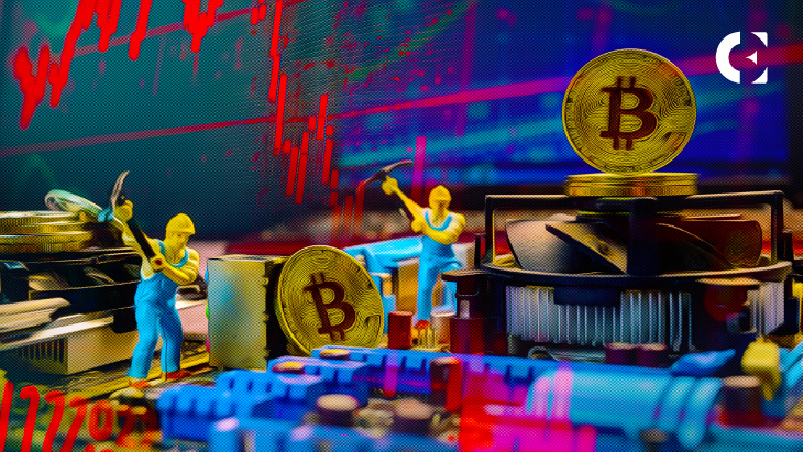 Crypto Analyst Reveals BTC Miner Reserves Have Been Falling