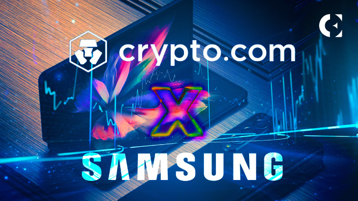 Samsung and Crypto.Com provide asset buying and selling companies on the Galaxy Z Fold