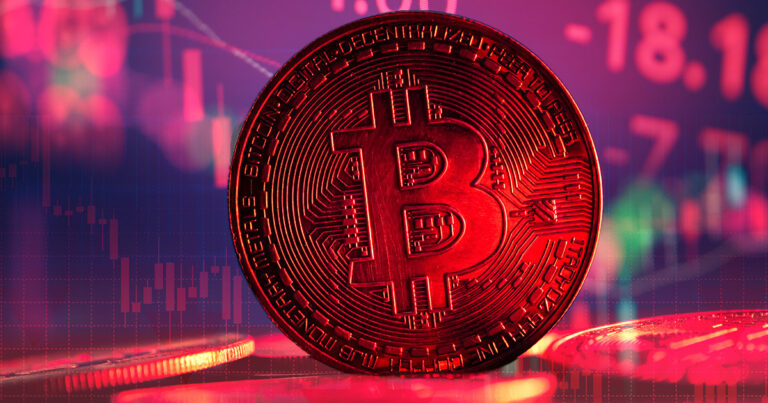 Bitcoin once more falls to $27,000, liquidating $200 million