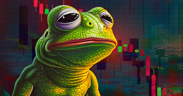 PEPE market cap slips beneath $500 million as neighborhood curiosity shifts