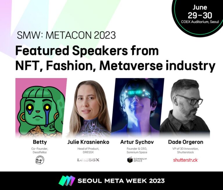 Seoul Meta Week 2023 Unveils Thrilling Audio system and Schedule for METACON 2023