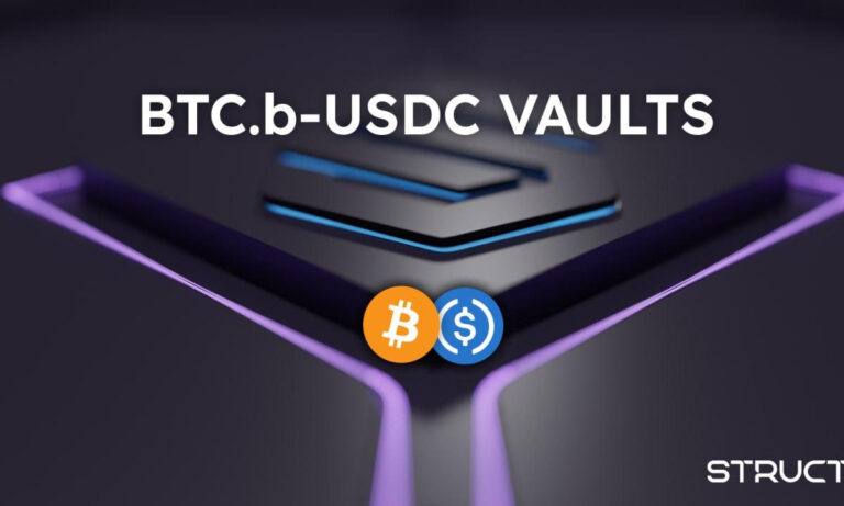 Struct Finance transforms the DeFi panorama on Avalanche with the launch of slice-based BTC.B-USDC vaults