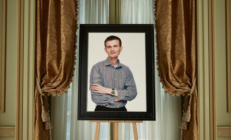 Historic portrait of Vitalik Buterin from 2014 auctioned as NFT